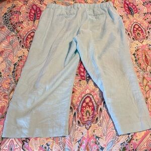 Charter Club Aqua Blue Capris